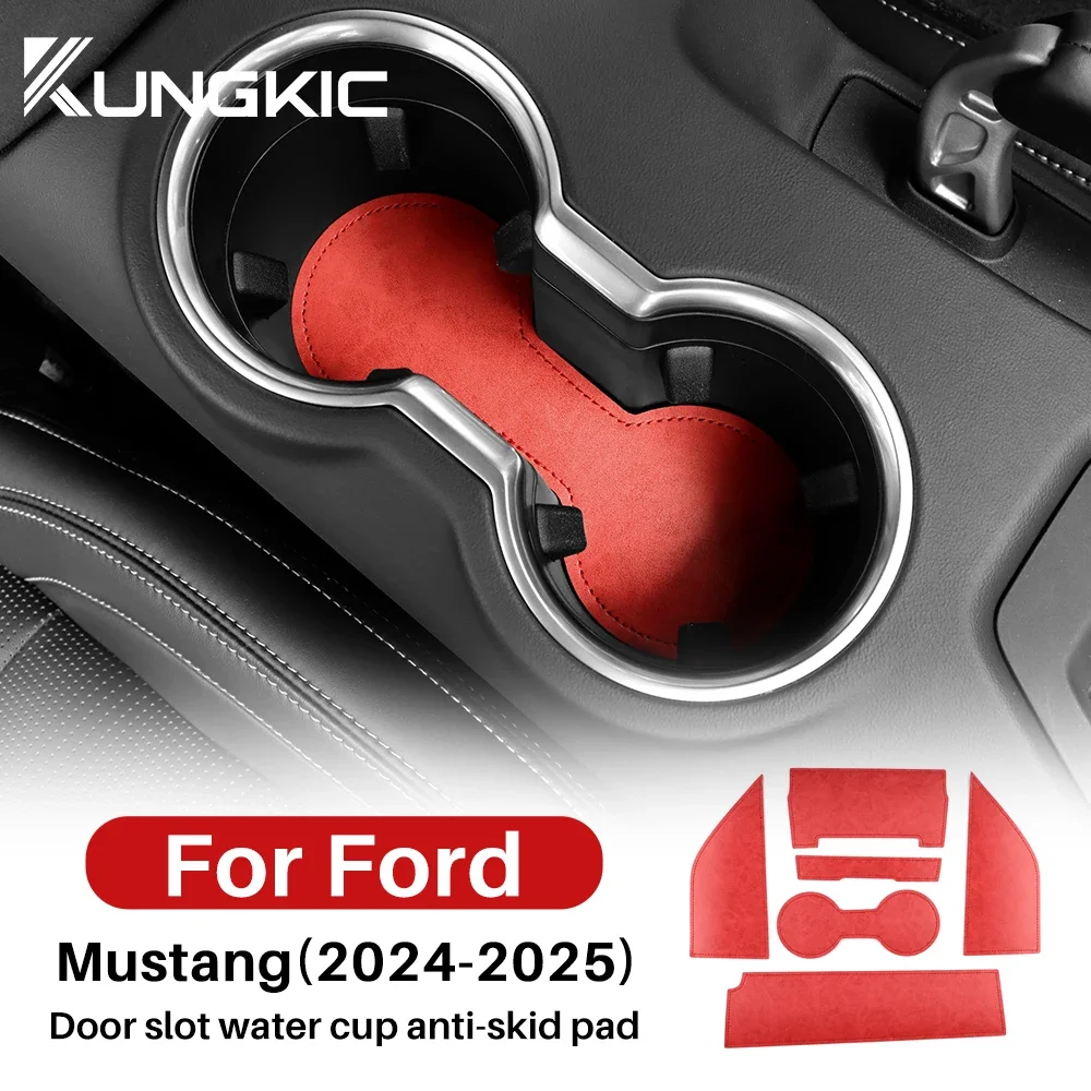 Коврик для чашки с левым рулем и правым Ford Mustang 2024 2025 автомобильный