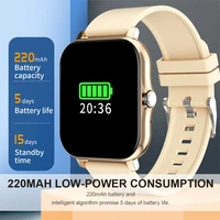 men smart watch digital bluetooth compatible call touch screen wristwatch fitness heart rate music player smartwatch electronics
