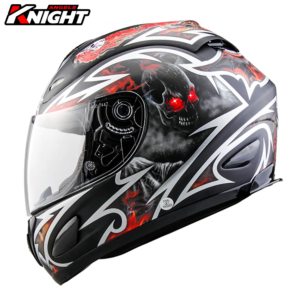 

Casco Moto Motorcycle Helmet Four Seasons Biker Motorbike Racing Helmet ECE Certification Off-road Full Face Helmet Anti-fog