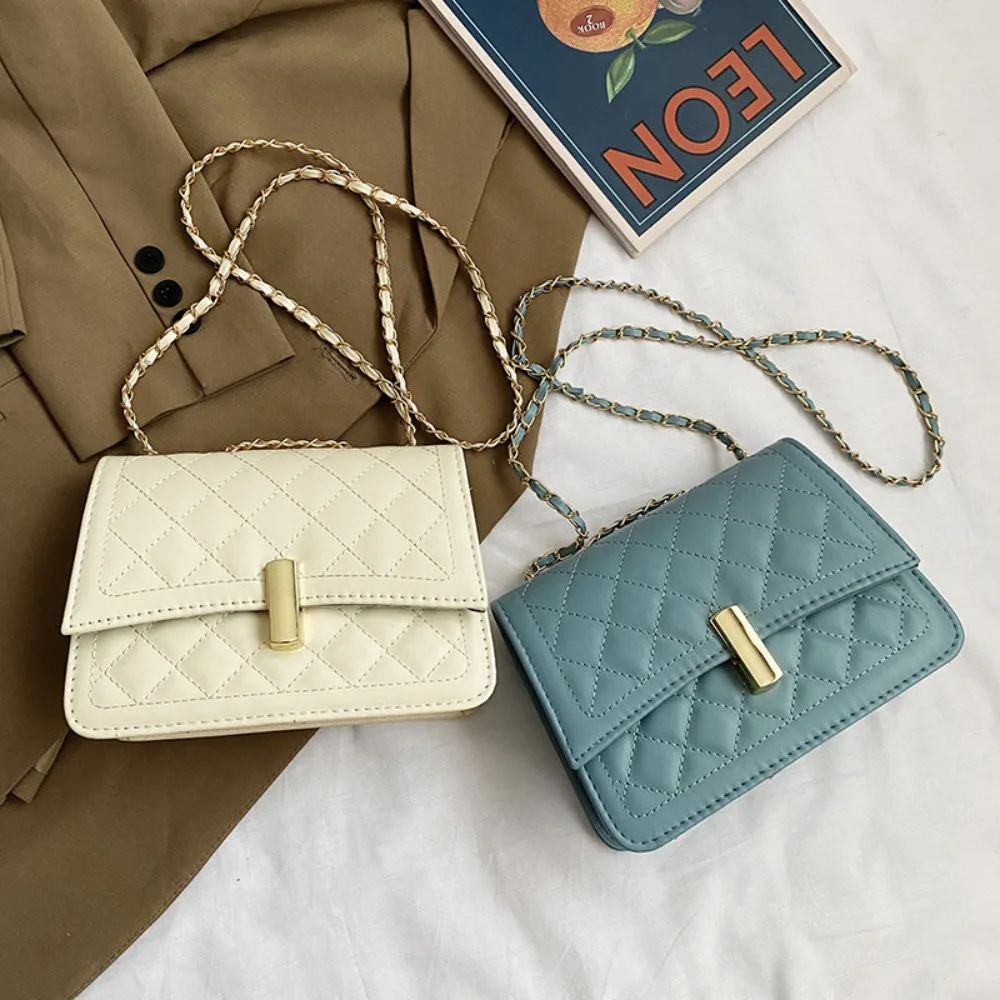 

Женская сумка-мессенджер с ромбовидным узором, сумка через плечо, маленькая фотосумка