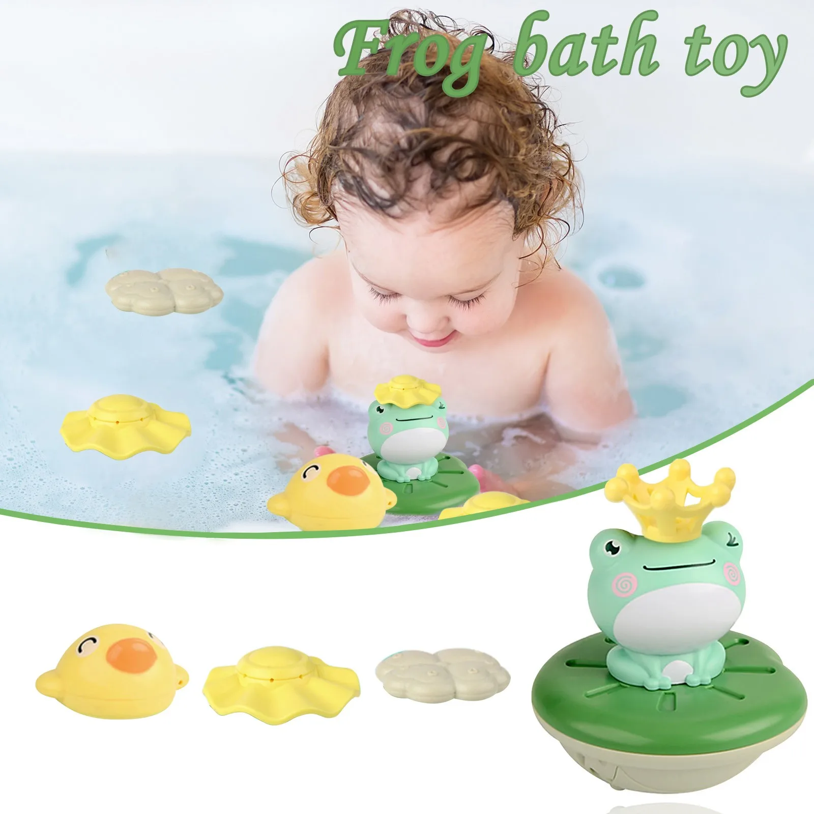 

Water Toys Kids Toy Sprinkle Bathing Splashing Game Bath Children Fun Baby Bath Tubs for Infants to Toddler Baby Boy Bath Stuff