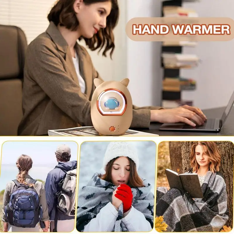 Электрическая грелка для рук с милыми ушками портативный карманный