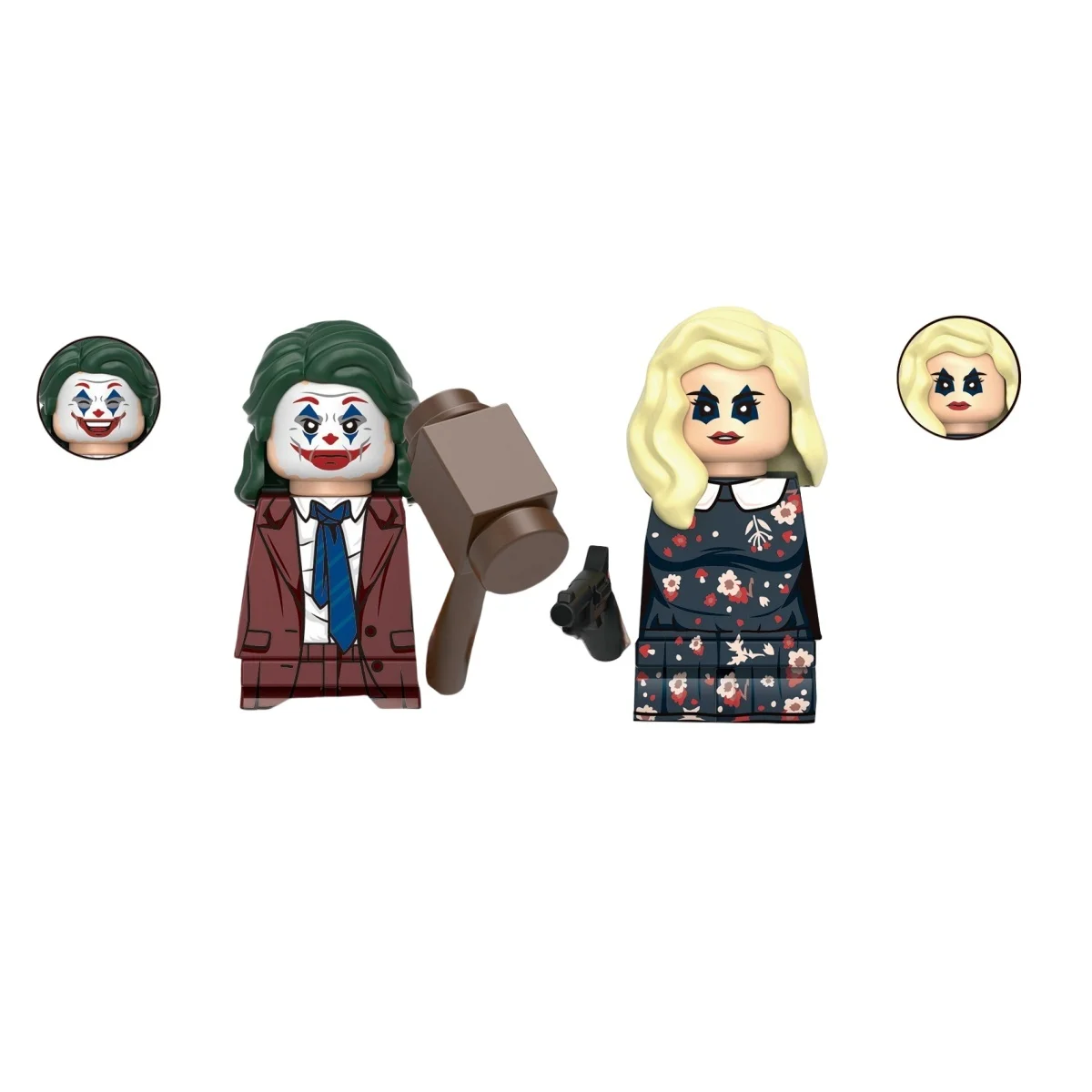 KDL830 аниме комиксы принц преступления фигурки кирпичи клоун игрушки блоки мини