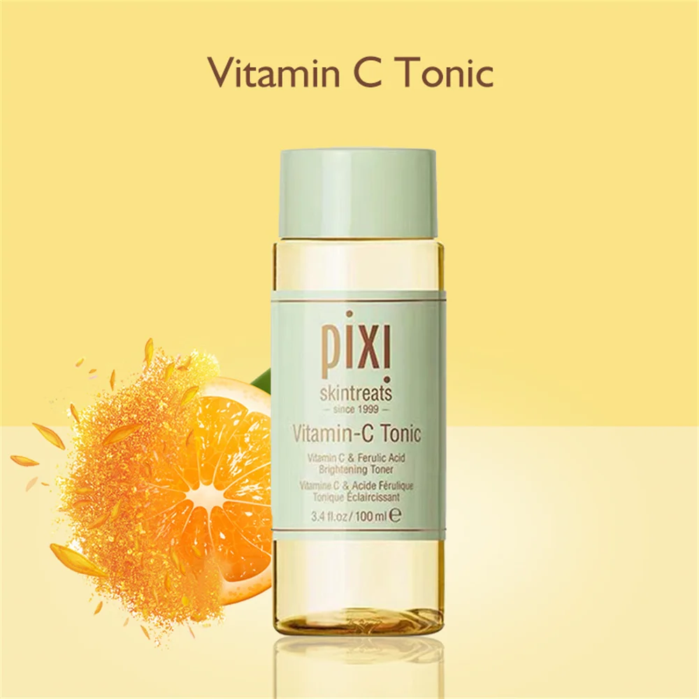 

Pixi Vitamin C Tonic VC Toner Natural Antioxidant Whitening Spotlight Soothes Improve Skin Hydrates Moisturizing 100ml