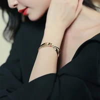 factory direct sales low price matt minimalist bracelet ins high grade metal womens jewelry