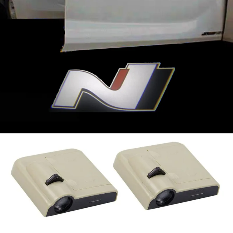 Автомобильные аксессуары 2 шт. автомобильная дверь фотопризрак шаг фотолампа с