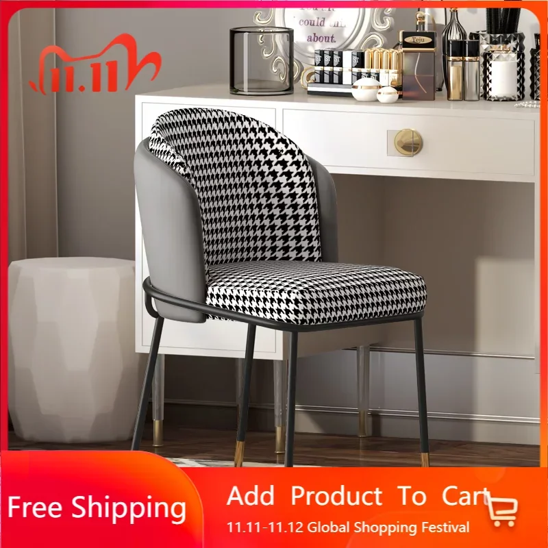 

Salon Nordic Dining Chairs Luxury Dinner Conference Modern Dining Chairs Ergonomic Design Sedie Pranzo Moderne Home Furniture