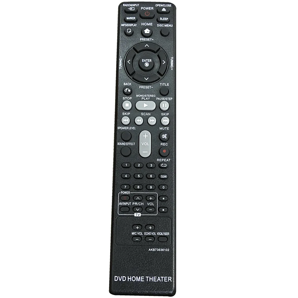

For LG DVD HOME THEATER Remote Control AKB73636102 Replacement
