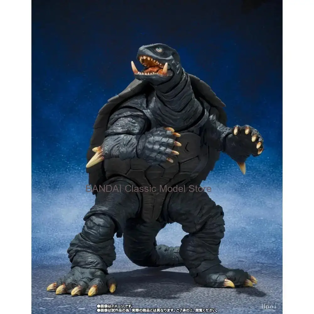 Фото Фигурка S.H.MonsterArts Gamera 1996 Sendai Battle Version, 14 см, из ПВХ и АБС-пластика, с эффектом плазменного огненного шара, детали и подставка №3