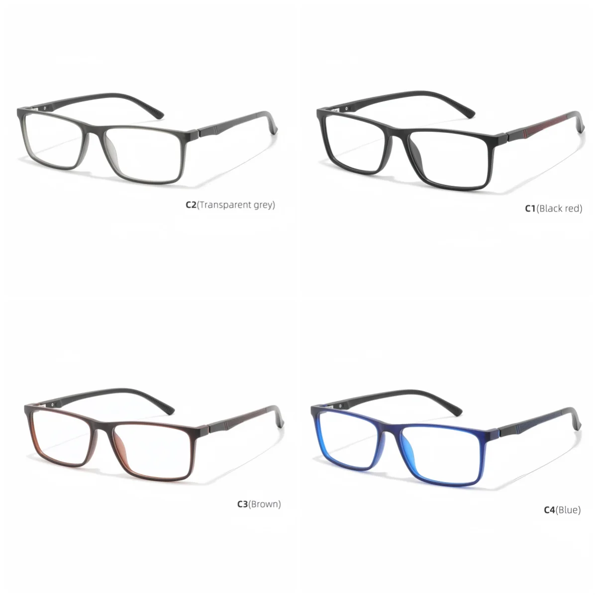 Ретро очки по рецепту мужские квадратные для близорукости модные женские