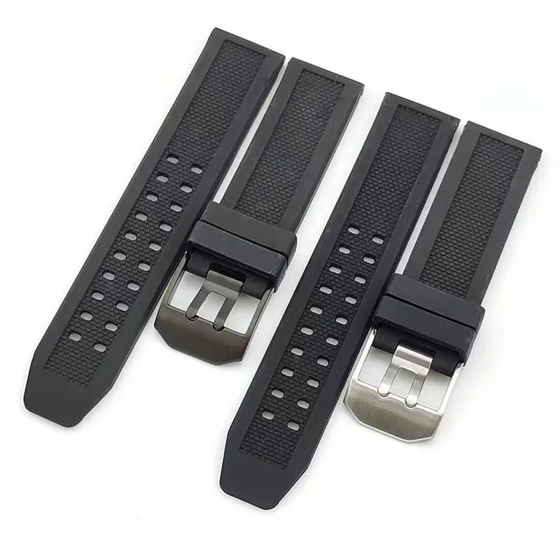 

No standard universal 20mm 22mm 23mm suitable for Lumei waterproof silicone strap men and women watch accessories