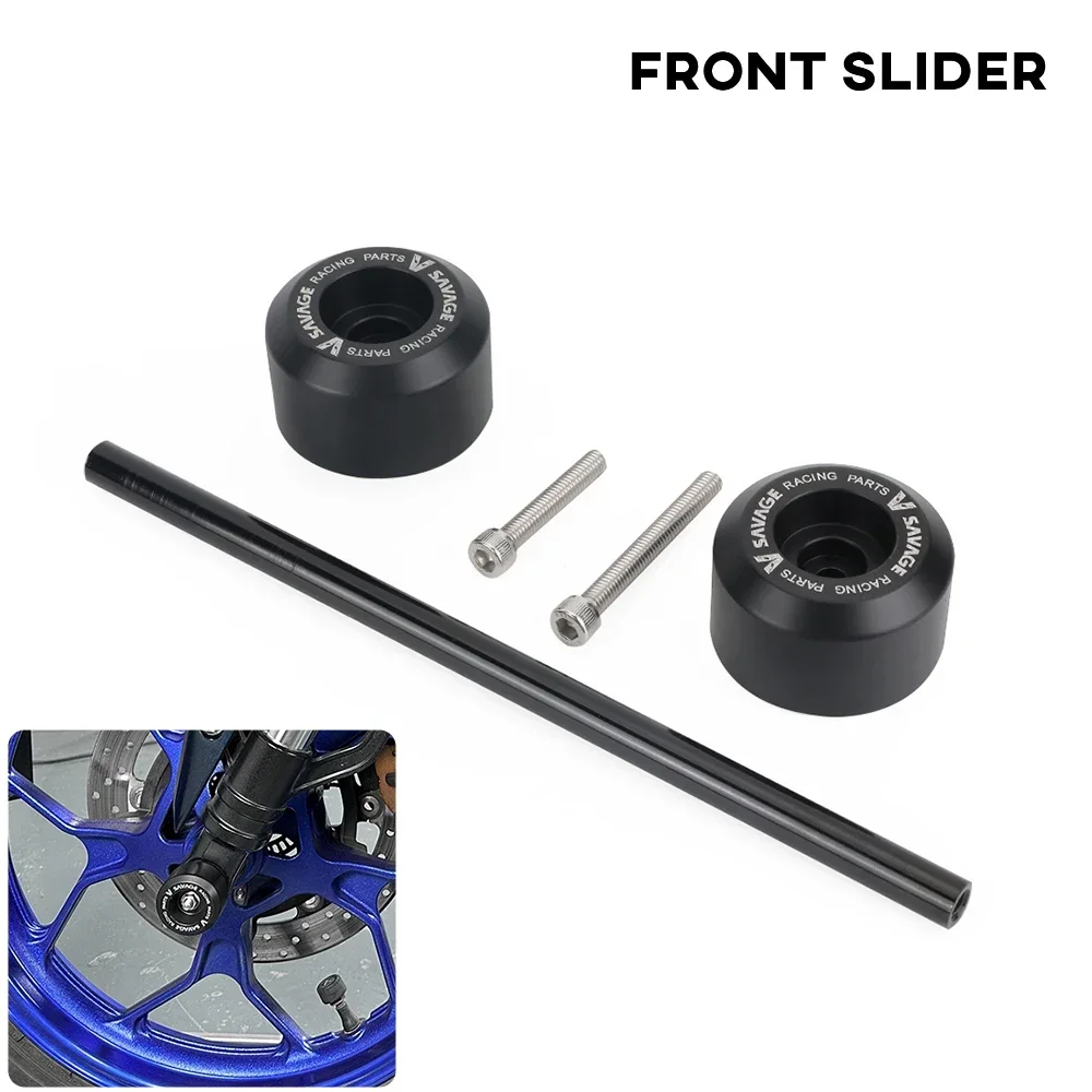 

MT09 FZ09 2017-2020 Передняя и задняя ось, вилка, слайдер, маятник, слайдер, защита для YAMAHA MT-09 FZ-09 MT 09 2018 2019