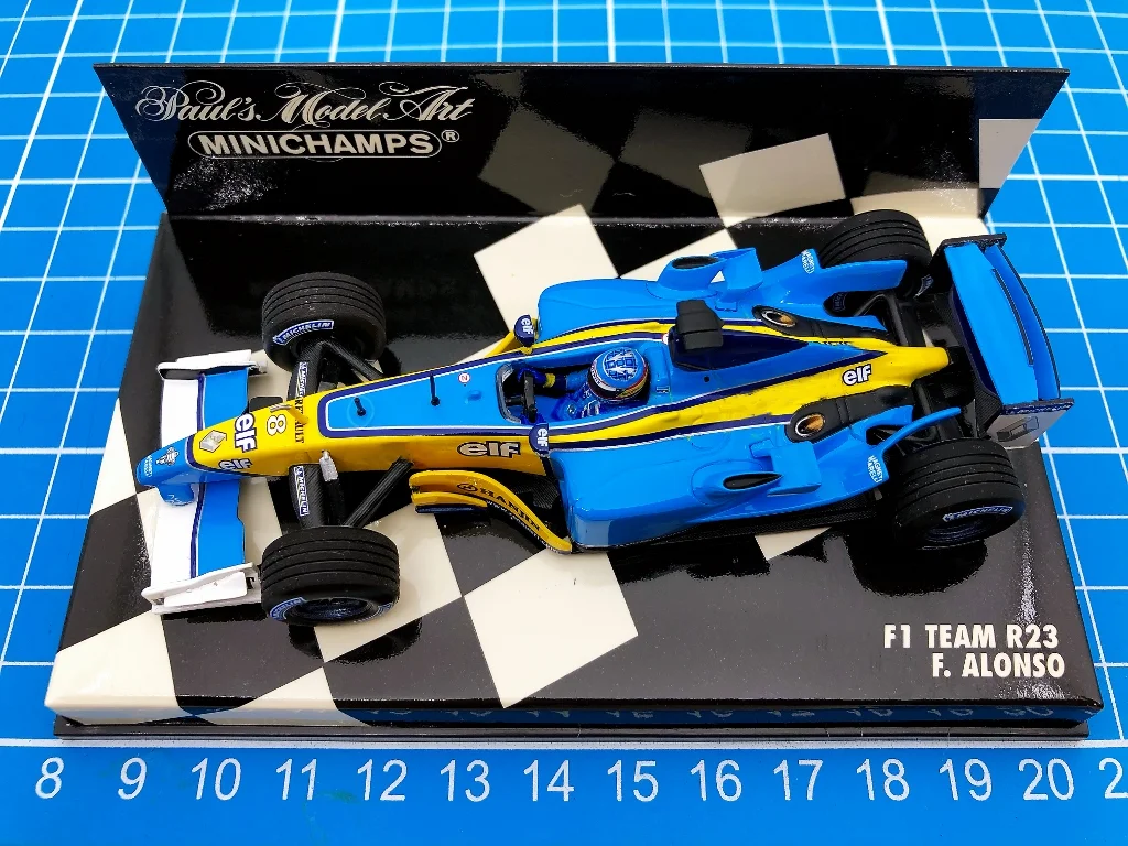 

Minichamps 1:43 F1 R23 2003 Fernando Alonso Simulation Limited Edition Resin Metal Static Car Model Toy Gift