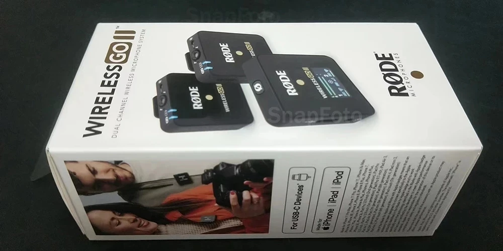 Беспроводной петличный микрофон Rode GO2 GO II 2 4 ГГц микрофонная система для