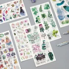 Наклейки для дневника с изображением девочек, 3 шт.