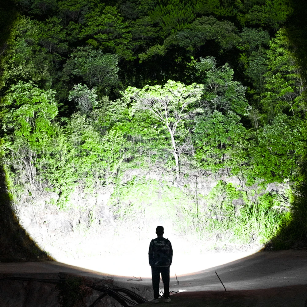 

Водонепроницаемый головсветильник фонарь с зарядкой от USB, 1000 лм