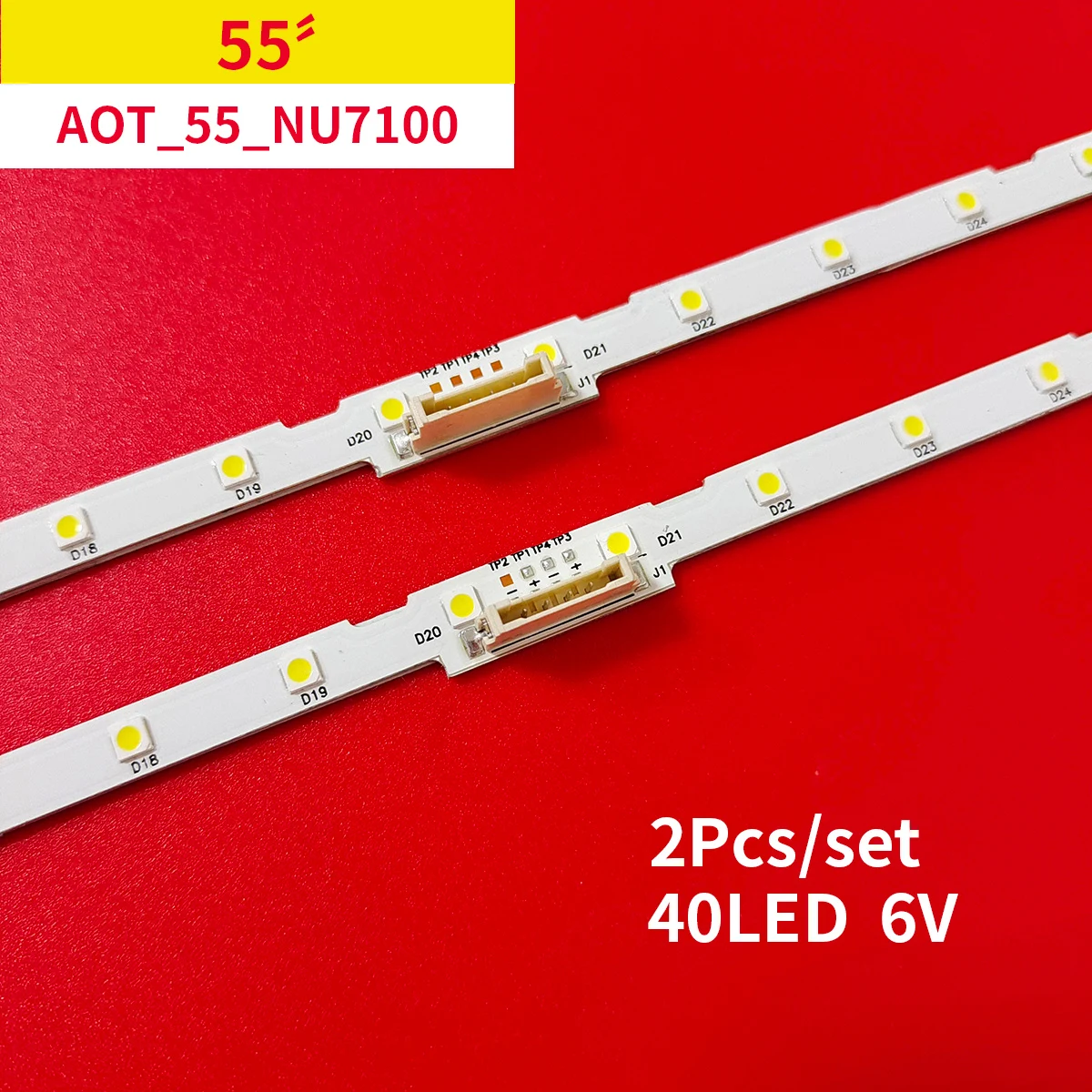 2 шт./компл. светодиодная лента для подсветки для Samsung 55NU7100 UN55RU7100 UE55NU7100 UN55NU7090G UE55NU7023 UE55NU7500 UE55NU7092 UE55NU7090