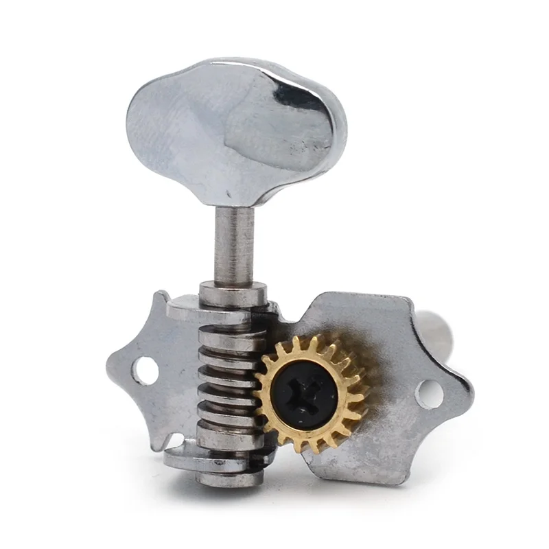 6PCS 18:1 Gear Ratio Vintage Open String Tuners Tuning Pegs Middle Hole for Classic Guitar Chrome | Спорт и развлечения