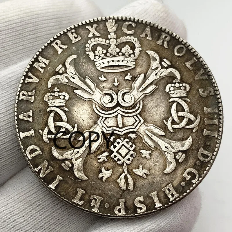 

1710 Spanish and Dutch Antique Crafts Imitation Commemorative Coin copy