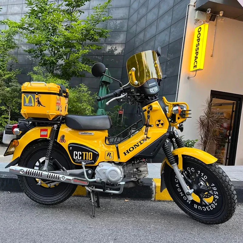 23L-45L мотоциклетный ящик для Honda Cub Cc110 багажник мотоцикла и электромобиля