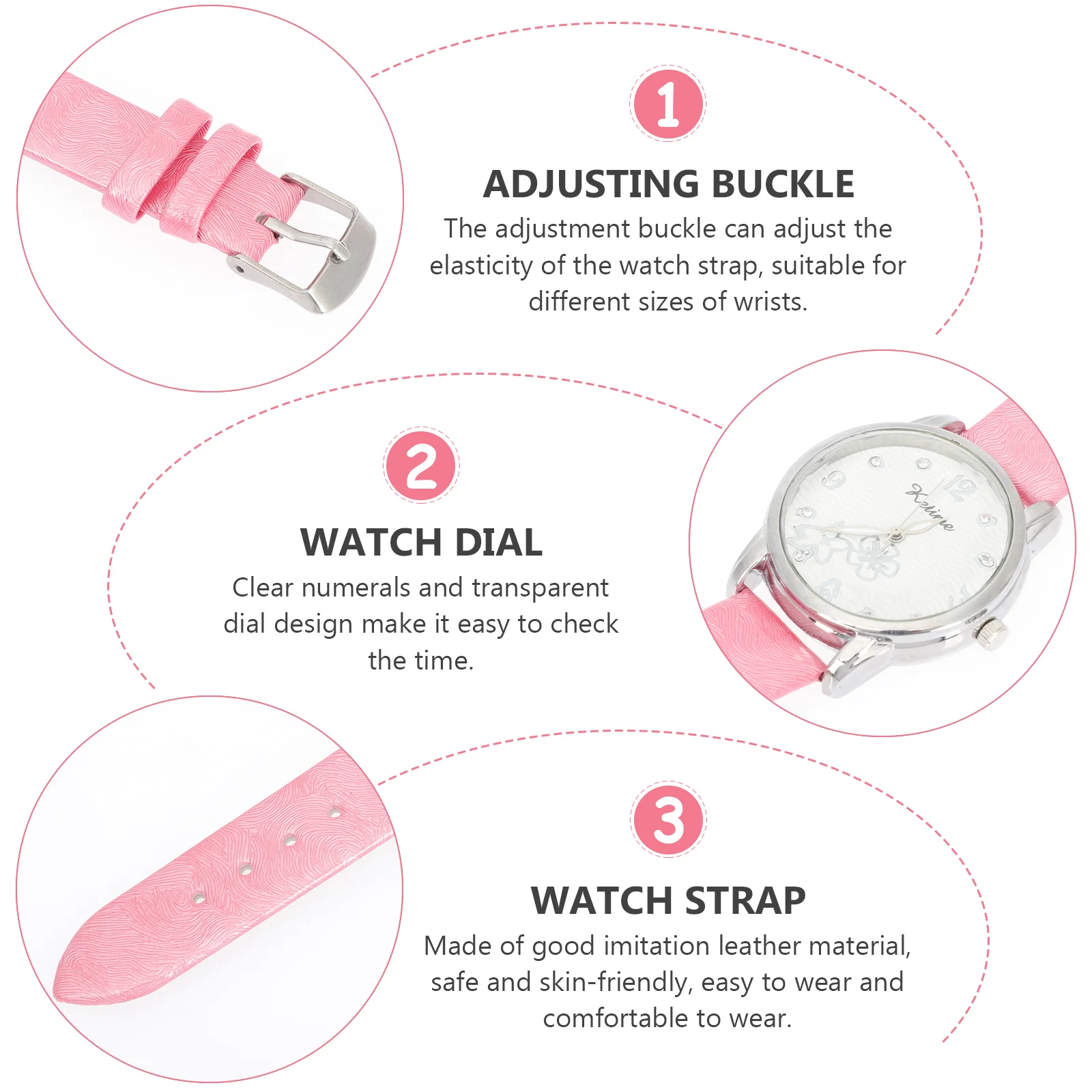 Кварцевые часы для офиса женские подарки нежные декоративные наручные из