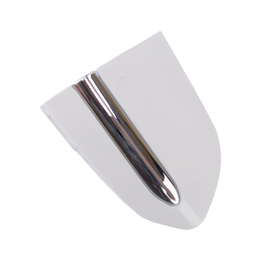 Задняя крышка для DS73 Φ ключа белая с серебряной полосой подходит Ford Fusion Edge 2013-2019