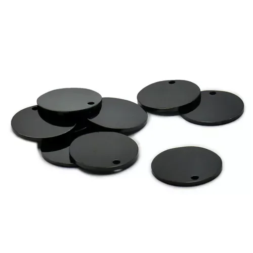 

Оптовая продажа, 100 шт., круглые жетоны из нержавеющей стали для собак, жетоны для домашних животных, жетоны с гравировкой, жетоны для собак, и...