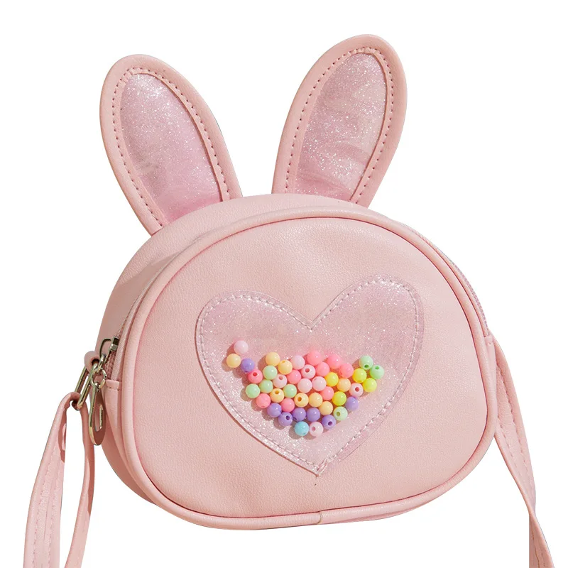 And For Leather Ear Kids Luxury Cute Wallet Bags Small Rabbit Purses Handbags Girls Crossbody Bags Child Messenger images - 6