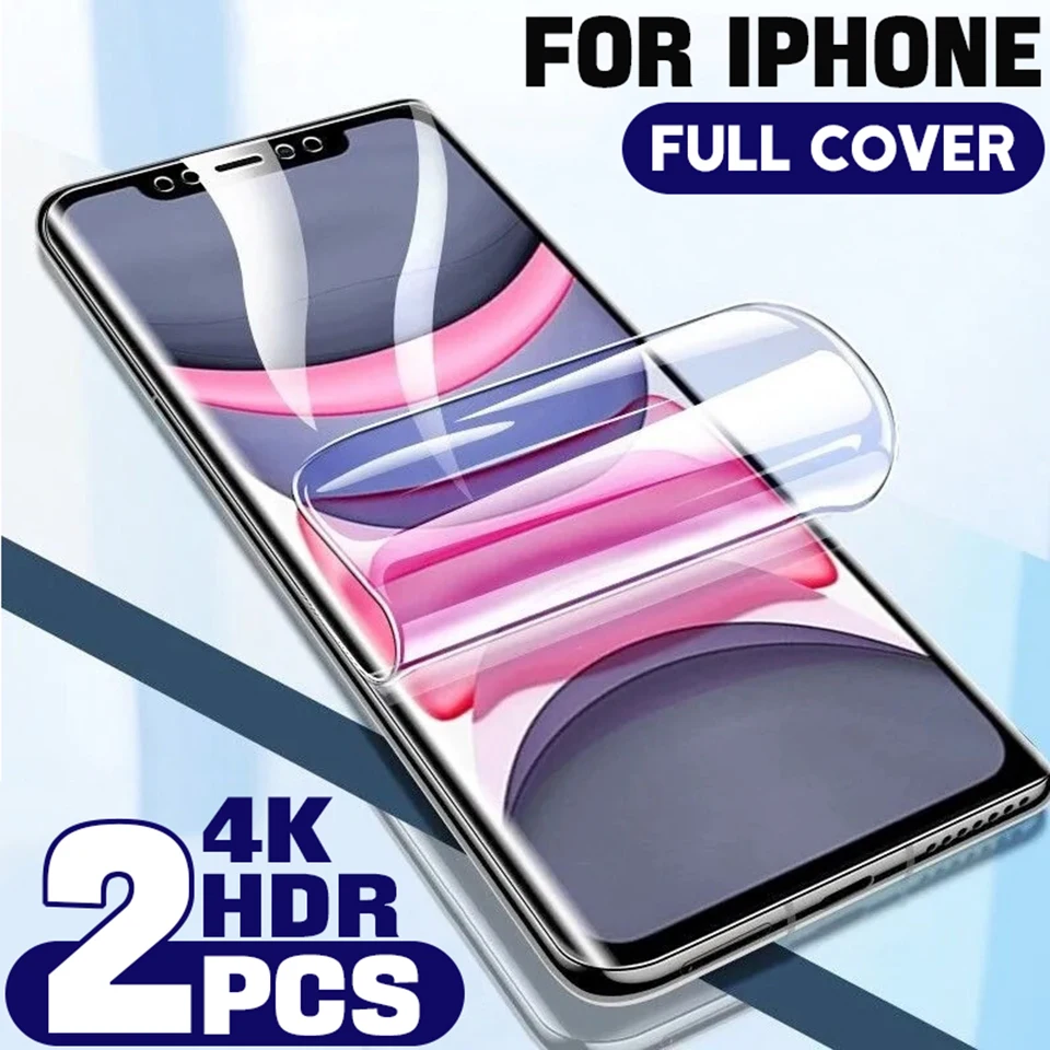 Screen Film For Infinix Hot 10 9 Play 10i 10S 10T SMART5 PROHot 11 11S NFC10Lite 12P C16 Pova2 Glass Hydrogel Film Full