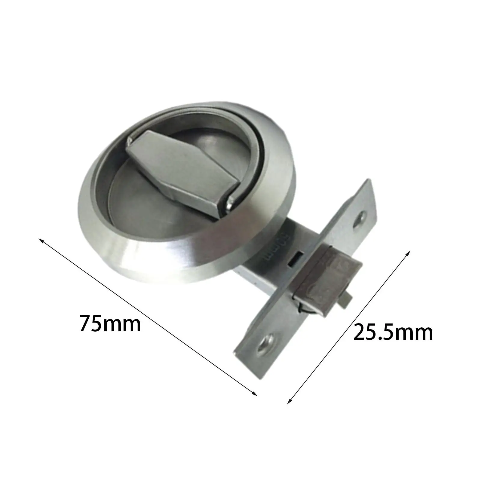 Круглая ручка износостойкая утолщенная дверная из нержавеющей стали для ящиков