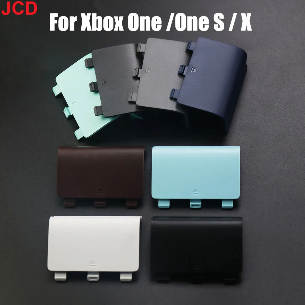 

JCD 1PCS Original New Replacement Battery Cover Cap Door Back Shell For Xbox One Controller For Xbox One Gamepad With Logo