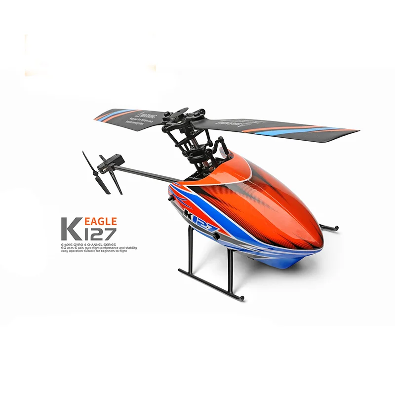 

WLtoys K127 Helicopters For V911s Upgrade 2.4Ghz 4CH 6-Aixs Gyroscope Flybarless Altitude Hold RC Helicotper For Kids Gift Toys