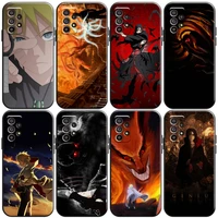 japan naruto anime phone case for samsung galaxy s8 s8 plus s9 s9 plus s10 s10e s10 lite plus 5g back black carcasa