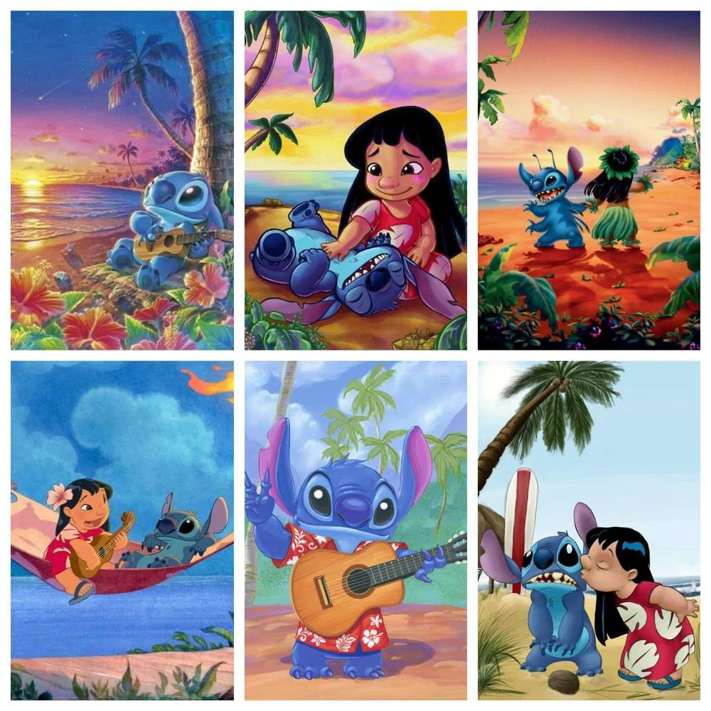 

Алмазная живопись «сделай сам» Disney 5D, Набор для вышивки крестиком, звезда, детская вышивка ручной работы, подарок для детей, украшение для стен дома, спальни