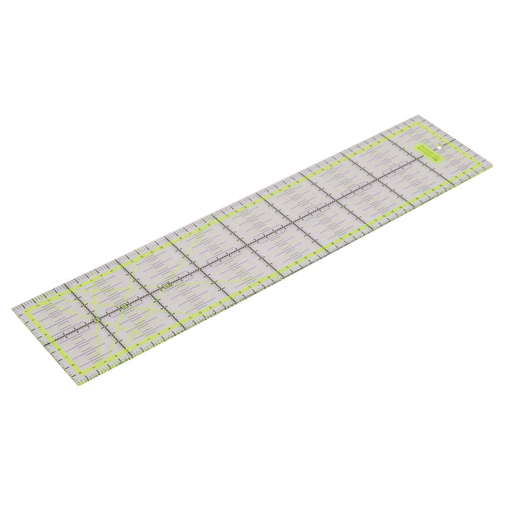 

1 Green Pcs Large Multifunctional Acrylic * 45 10 Ruler Appearance Patchwork Ruler 0.3cm Ruler Diy * Hand Material
