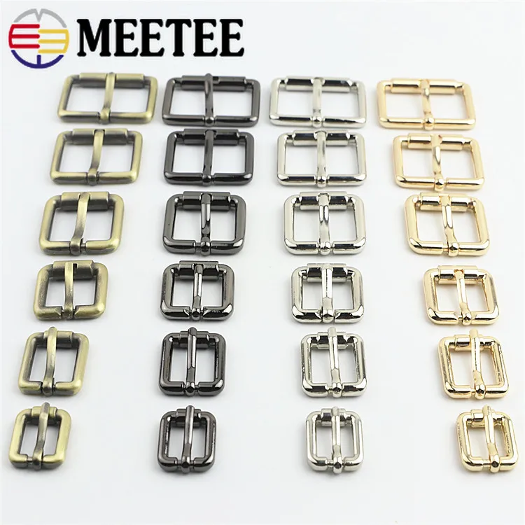 Металлические регулируемые пряжки Meetee 10-38 мм для сумок ремней кожаных рюкзаков