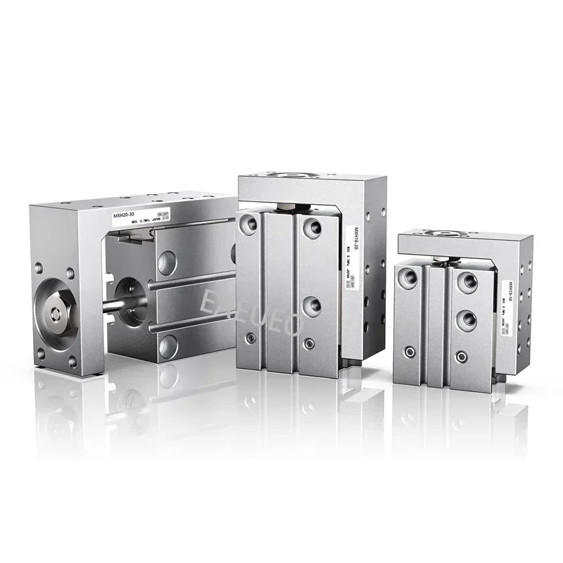 Цилиндр рельсового типа MXH MXH6 MXH10 MXH16 MXH20 SMC точный пневматический линейный боковой