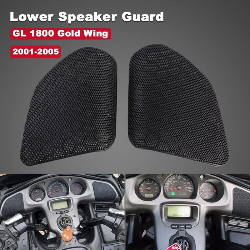 

Motorcycle Lower Speaker Guard Cover Parts Component For Honda Goldwing Gold Wing GL1800 2001-2005