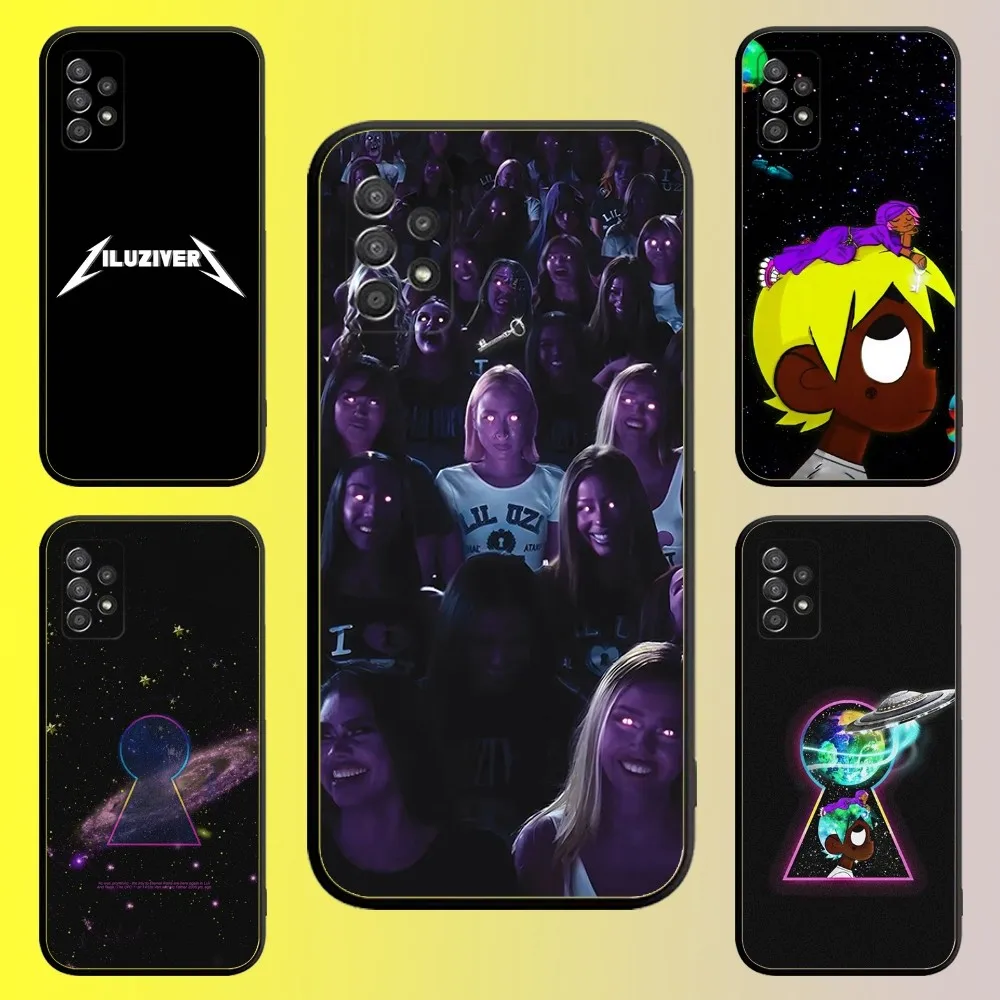 Rapper Lil U-Uzi V-Vert Phone Case For Samsung Galaxy A13 A21s A22 A31 A32 A52 A53 A71 A80 A91 Soft Black Shell