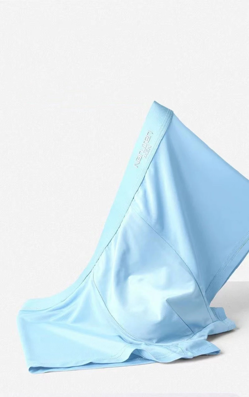 4pcs/Lot Men's Underwear Summer Ultra-thin Shorts Ice Graphene Antibacterial Boxer Shorts Cool Breathable Underpants Men