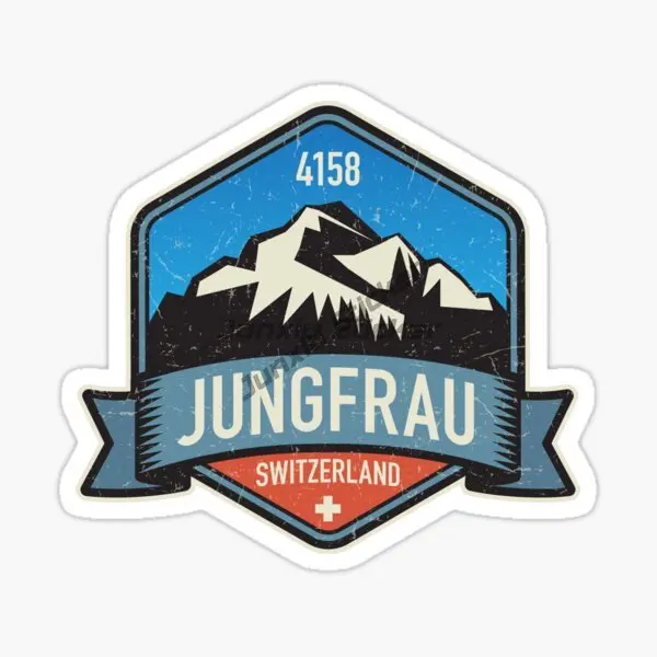 Швейцария JUNGFRAU автомобильная наклейка мотоцикл виниловый бампер грузовик автомобиль стена комната велосипед фургон окно украсить ПВХ наклейки (art.: 3920d162f33b2) - 3920d162f33b2