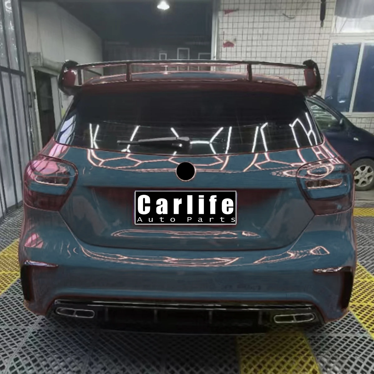 Обновление обвеса W176 до A45 AMG Style передние и задние бамперы обвес для Mercedes Benz A Class