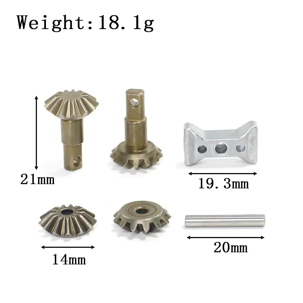 1 комплект 6882X выходной механизм дифференциала шестерни-пауки для TRXS XO-1 Stampede Rustler