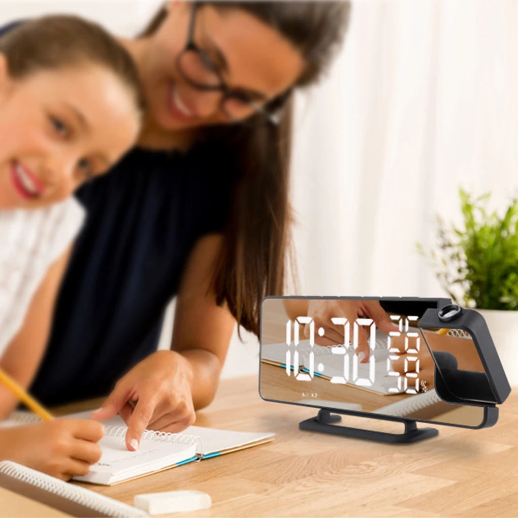 

Умный будильник, прямоугольный термометр, измеритель температуры, часы