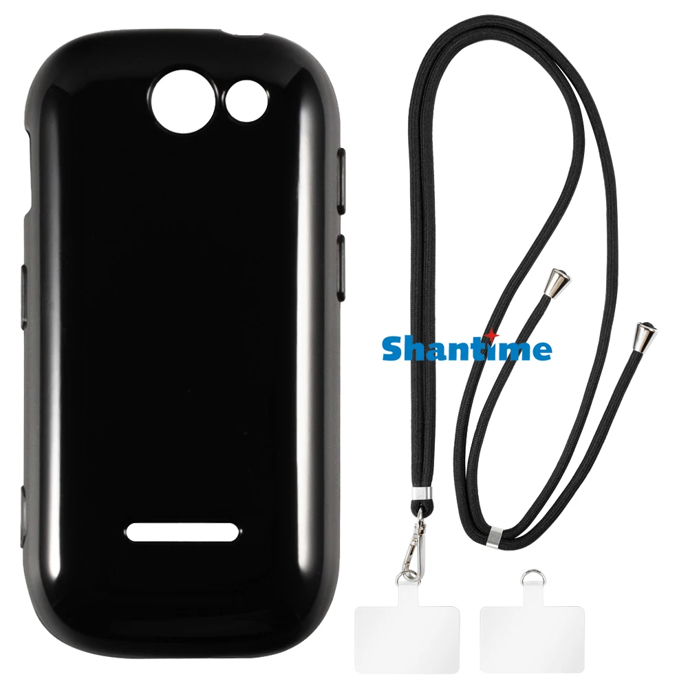 Подходит для чехла Unihertz Jelly Pro + регулируемые ремешки шеи/перекрестного тела и