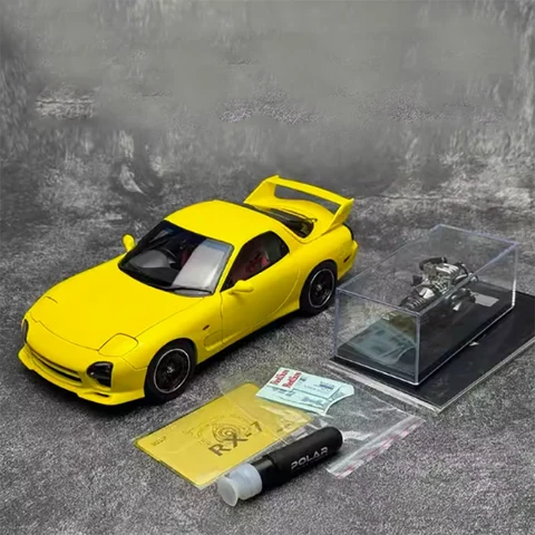 Polar MASTER 1:18 RX7 SPEED Yellow