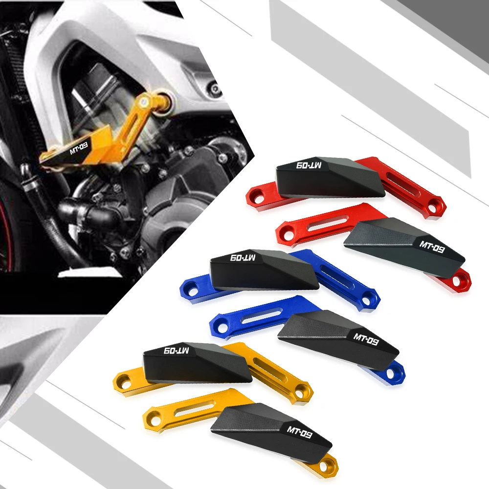 Moto accessories tools Motorcycle Engine Guard Engine Anti-Collision Fall Frame Slider For yamaha MT_MT09 mt 09 2013 2014 - 2021