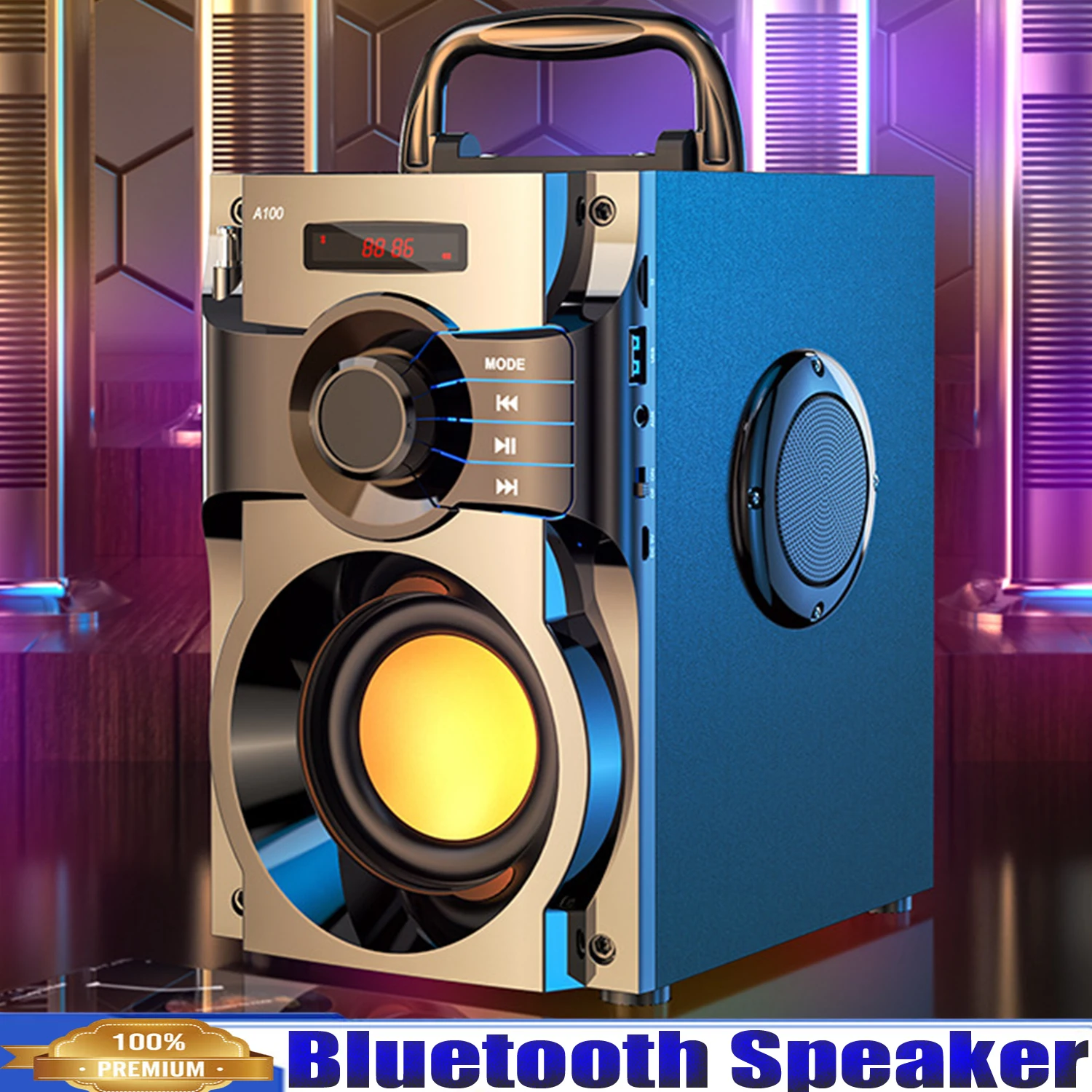 

Bluetooth-колонка с поддержкой TF/AUX/карт памяти, 3 шт.