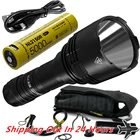 Новинка , водонепроницаемый фонарь Nitecore P30 NL2150R, 5000 мАч, USB-C, батарея, 1000 люмен , светодиодный фонарик Cree, перезаряжаемая для кемпинга и охоты