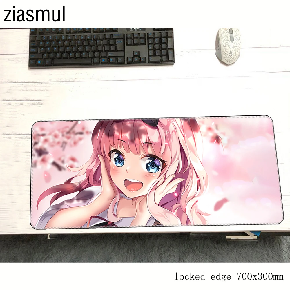 Коврик для мыши Kaguya-sama Love is War, коврик для игровой мыши Kaguya Shinomiya, коврик для мыши Миюки широгана, коврик для мыши, клавиатура, игровой Настольный ПК